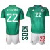 Mexico Hirving Lozano #22 Babykleding Thuisshirt Kinderen WK 2022 Korte Mouwen (+ korte broeken)